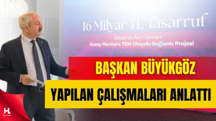 Gebze Belediye Başkanı Büyükgöz’den Hizmet ve Proje Açıklaması