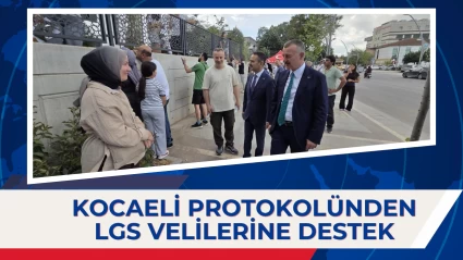 Vali Aktaş ve Başkan Büyükakın’dan LGS Velilerine Moral Ziyareti
