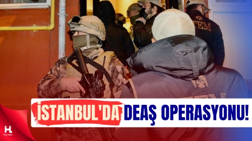 İstanbul'da DEAŞ operasyonu: 14 şüpheli yakalandı