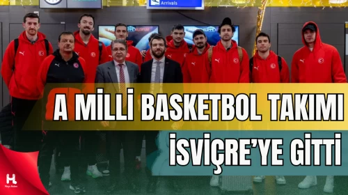 A Erkek Milli Takımı İsviçre Maçı İçin Fribourg'a Gitti