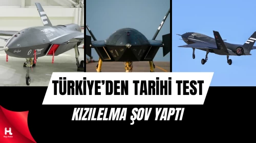 KIZILELMA'nın Tarihi Testi Dünyada Büyük Yankı Uyandırdı