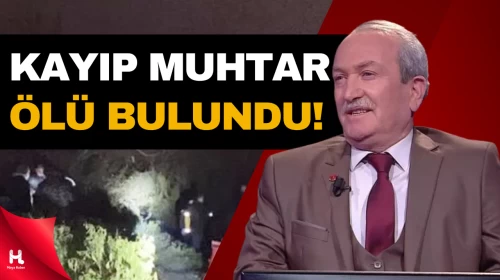 Eski muhtar Savurtaş, kendi bahçesinde ölü bulundu