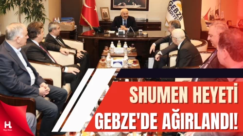 Başkan Büyükgöz, Shumen Belediye Başkanı Kristov’u Ağırladı