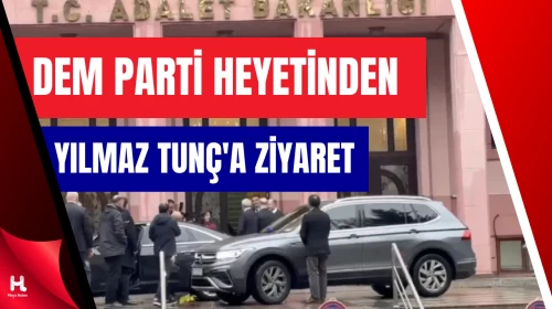 DEM Parti İmralı Heyeti, Yılmaz Tunç’a Ziyaret Gerçekleştirdi