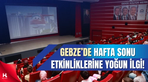 Gebze Kültür Merkezi’nde renkli ve dolu dolu hafta sonu