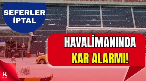 Selahaddin Eyyubi Havalimanı’nda Kar Alarmı Başladı