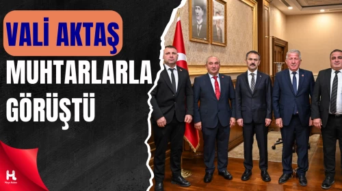 Kandıra Mahalle Muhtarlarından Vali Aktaş’a Ziyaret