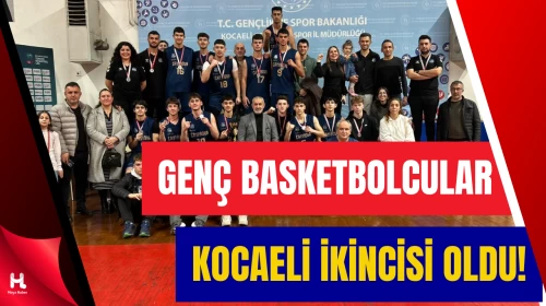 ÇESK U-18 Basketbol Takımı Kocaeli’de Zirveye Yürüdü