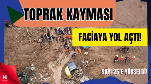 Endonezya'daki Toprak Kaymasında 25 Kişi Hayatını Kaybetti