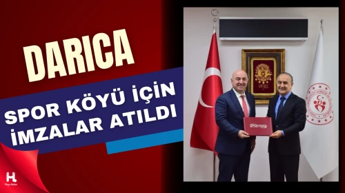 Gençlere Büyük Müjde: Darıca Spor Köyü Projesi Hayata Geçiyor