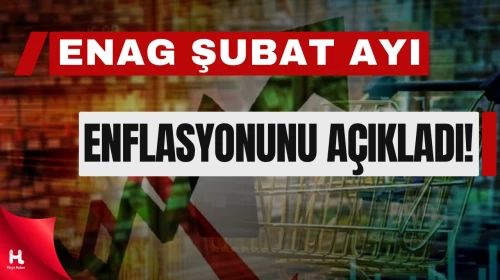 ENAG Şubat Enflasyonunu Açıkladı: Aylık Artış Yüzde 4,01