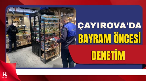 Çayırova Belediyesi Zabıtası Bayram Öncesi Sahaya İndi