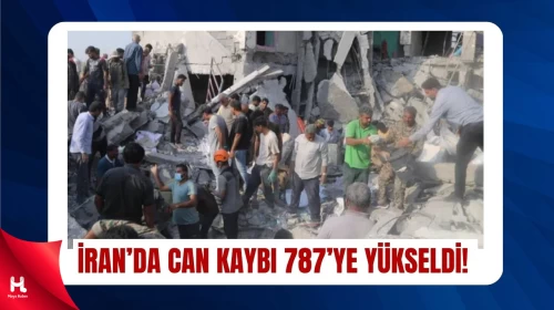 İran Kızılayı: Hayatını Kaybedenlerin Sayısı 787’ye Ulaştı