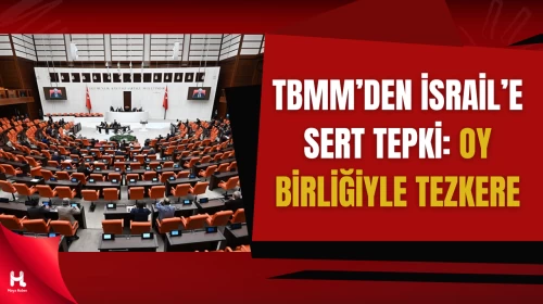 TBMM’den İsrail’e Sert Tepki: Tezkere Oy Birliğiyle Geçti