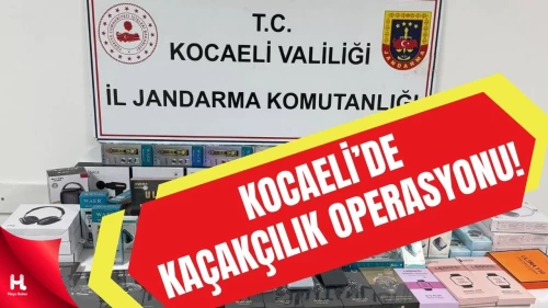 Kocaeli’de Yaklaşık 2,5 Milyon TL Değerinde Kaçak Ürün Ele Geçirildi