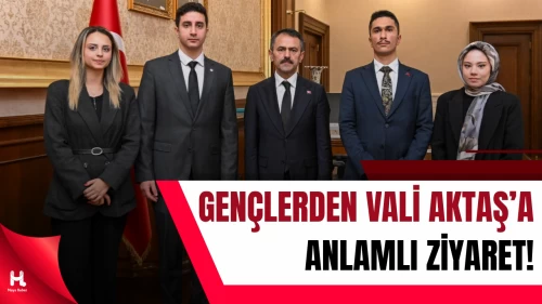 Kocaeli Üniversitesi Öğrencilerinden Vali Aktaş’a Ziyaret