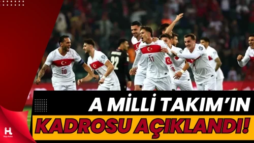 A Milli Takım’ın Bulgaristan ve İspanya Kadrosu Açıklandı
