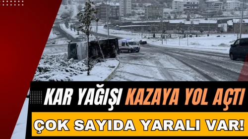 Nevşehir’de İşçi Servisi Devrildi: 14 İşçi Yaralandı