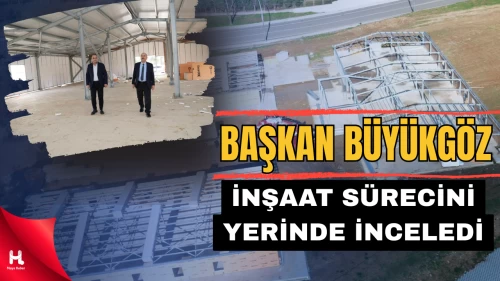 Büyükgöz, Geçici Kaymakamlık Binasını Yerinde İnceledi