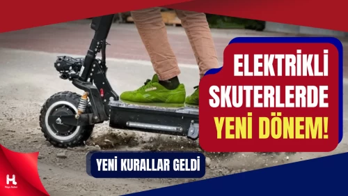 E-Skuterlere Coğrafi Çitleme ve Yeni Kurallar Geldi