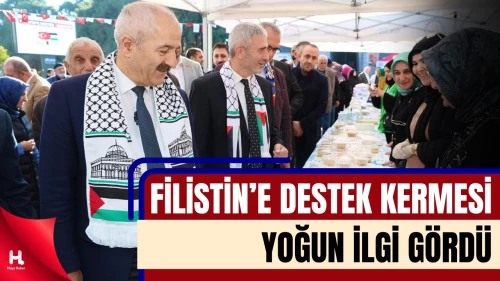 Gebze’de Filistin’e Destek Kermesi Düzenlendi