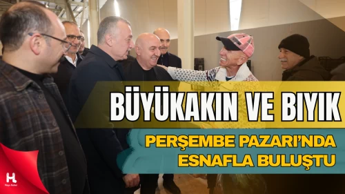 Başkanlar Darıca Perşembe Pazarı’nda Esnafla Buluştu