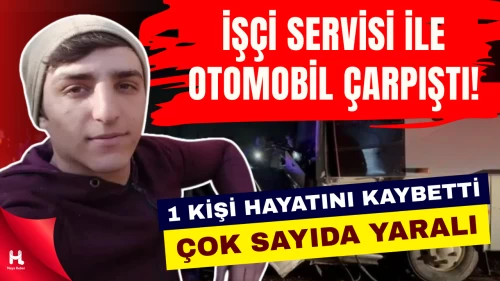 Balıkesir Gönen’de korkunç kaza: Midibüs ile otomobil çarpıştı!