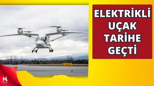 Dünyanın İlk Elektrikli Yolcu Uçağı 130 km Uçtu!
