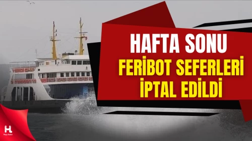 Bozcaada ve Gökçeada Hatlarında Seferler Yapılamayacak