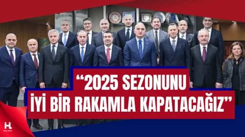 Bakan Ersoy: "Turizmde 2025 sezonunu iyi bir rakamla kapatacağız"