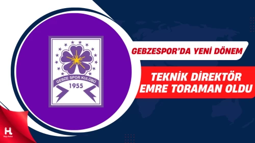 Gebzespor’un Yeni Teknik Direktörü Emre Toraman Oldu