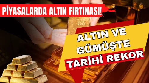 Küresel Piyasalarda Altın Fırtınası: Gram Altın 8.000 TL’yi Aştı