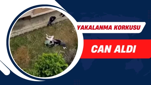 Ümraniye’de aile korkusu: Yakalanmamak için 4. kattan atladılar