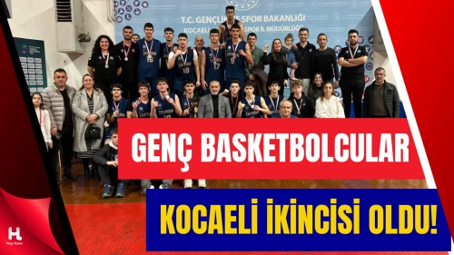 ÇESK U-18 Basketbol Takımı Kocaeli’de Zirveye Yürüdü