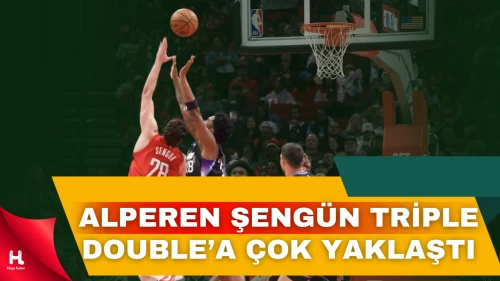 Rockets Evinde Şov Yaptı: Alperen Triple Double’a Çok Yaklaştı