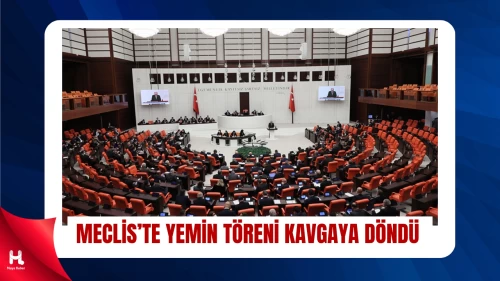 Meclis’te Yemin Töreninde Arbede Çıktı