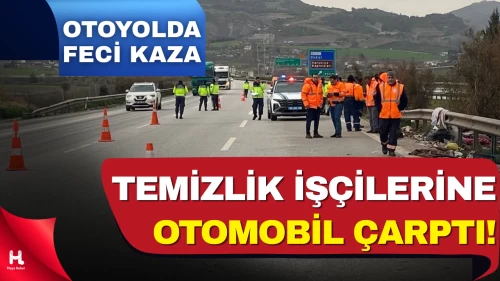 Osmaniye’de Otoyolda Temizlik Yapan İşçilere Otomobil Çarptı: 1 ölü
