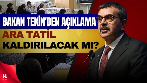 Milli Eğitim Bakanı Tekin’den Kritik Değerlendirme