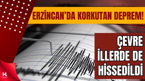 Erzincan’da 4.9 Büyüklüğünde Deprem Meydana Geldi