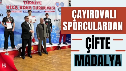 Çayırovalı Sporcular, O Turnuvadan 2 Madalyayla Döndü