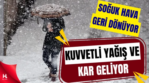 Meteoroloji’den Kritik Uyarı: Kar, Sağanak ve Çığ Riski Kapıda