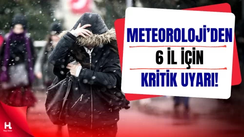 Meteoroloji Uyardı: 6 İlde Yoğun Kar, Çığ ve Buzlanma Tehlikesi