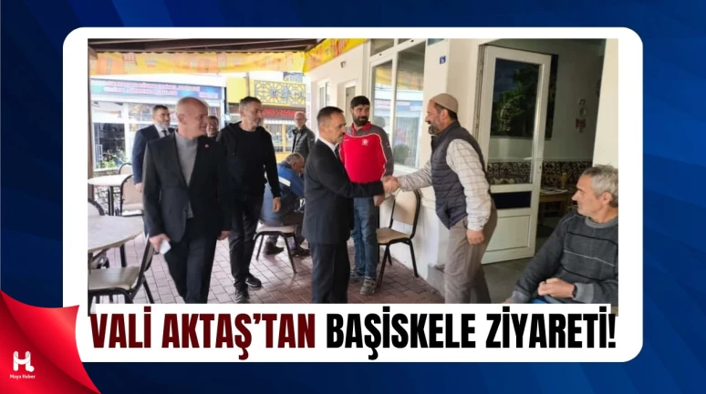 Vali Aktaş, Başiskele Yakacık Mahalle Muhtarlığı’nı Ziyaret Etti