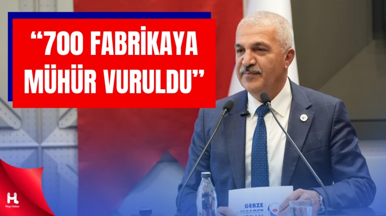 GTO Başkan Aslantaş: “700 Fabrikaya Mühür Vuruldu”