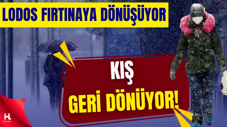 Kuvvetli Yağış, Fırtına ve Kar Türkiye’yi Etkisi Altına Alacak