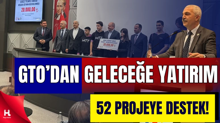 Gebze Ticaret Odası’ndan 52 Mesleki Eğitim Projesine Destek