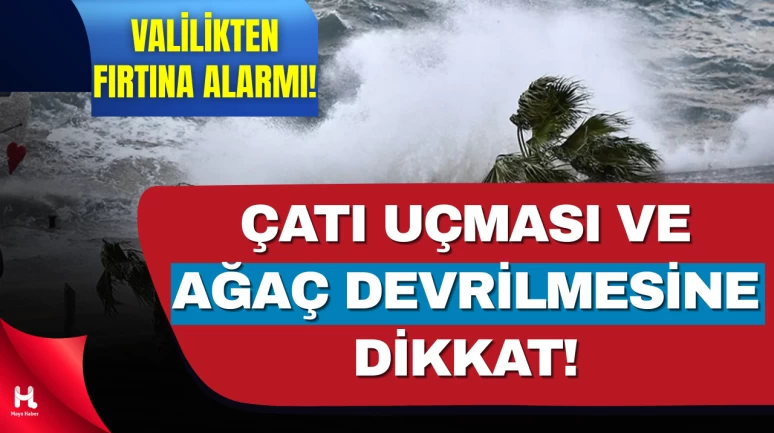 Marmara’nın Doğusunda Kuvvetli Rüzgar ve Fırtına Bekleniyor!