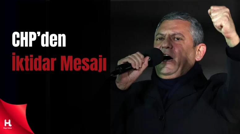 CHP, İktidara Giden Yol Haritasını Kamuoyuyla Paylaştı