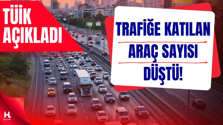 Ocak Ayında Trafiğe Katılan Araç Sayısı Yüzde 41,7 Azaldı