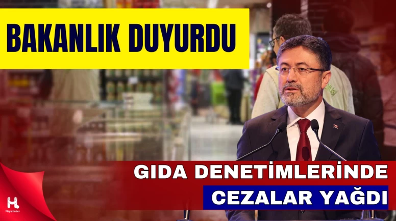 Bakan Yumaklı Açıkladı: 72 Bin Gıda Denetimi Gerçekleşti